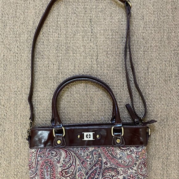 Fab with a trench! GIANI BERNINI Crossbody Bag - Picture 3 of 6